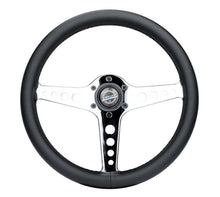 Load image into Gallery viewer, NRG Light Weight Gaming Steering Wheel - Driftz 350mm 3 Chrome Spokes Perforated Leather