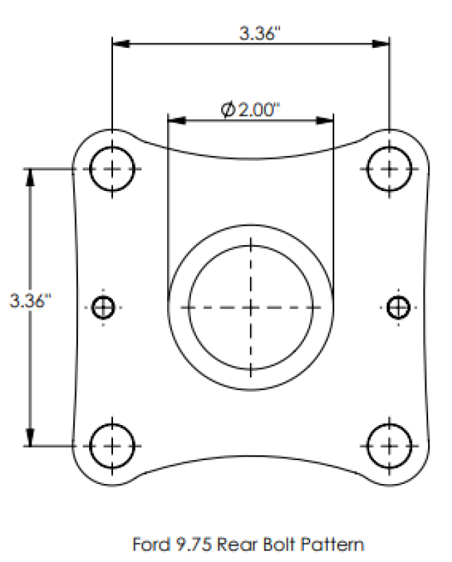 DSS 15-24 Ford F150 4WD Reg. Cab Short Bed (9.75in Rear End) 3.8in Carbon Fiber Driveshaft (1400HP+)