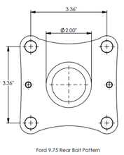 Load image into Gallery viewer, DSS 15-24 Ford F150 4WD Reg. Cab Short Bed (9.75in Rear End) 3.8in Carbon Fiber Driveshaft (1400HP+)
