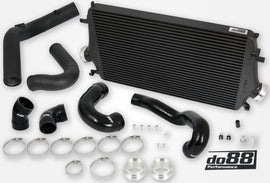 do88 10-11 SAAB NG 9-5 2.8T/Turbo6 BigPack Intercooler Kit w/Black Hoses