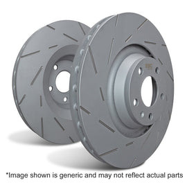 EBC 2017+ Subaru Impreza USR Slotted Front Rotors