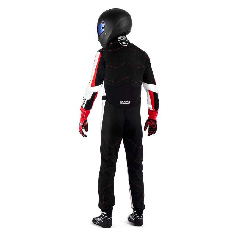 SPARCO Kerb Advanced Black/Red Kart Racing Suit Size M