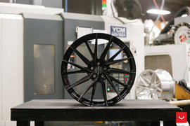 Vossen HF-4T - 20X10 - 5X120 - ET25 - Deep - 64.1 - GB - Left - Tesla Model S Plaid - F&R Wheel