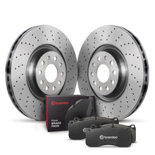 Load image into Gallery viewer, Brembo OE 15-19 Volkswagen e-Golf/14-21 Golf/15-19 Golf SportWagen/19-21 Jetta Front Disc Brake Kit