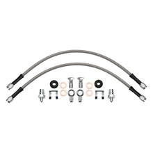 Load image into Gallery viewer, Wilwood flexline kit 16IN. -3 male to M10-1.0 BF M10-1.0 banjo -3M to M10-1.0 straight