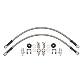 Wilwood flexline kit 16IN. -3 male to M10-1.0 BF M10-1.0 banjo -3M to M10-1.0 straight