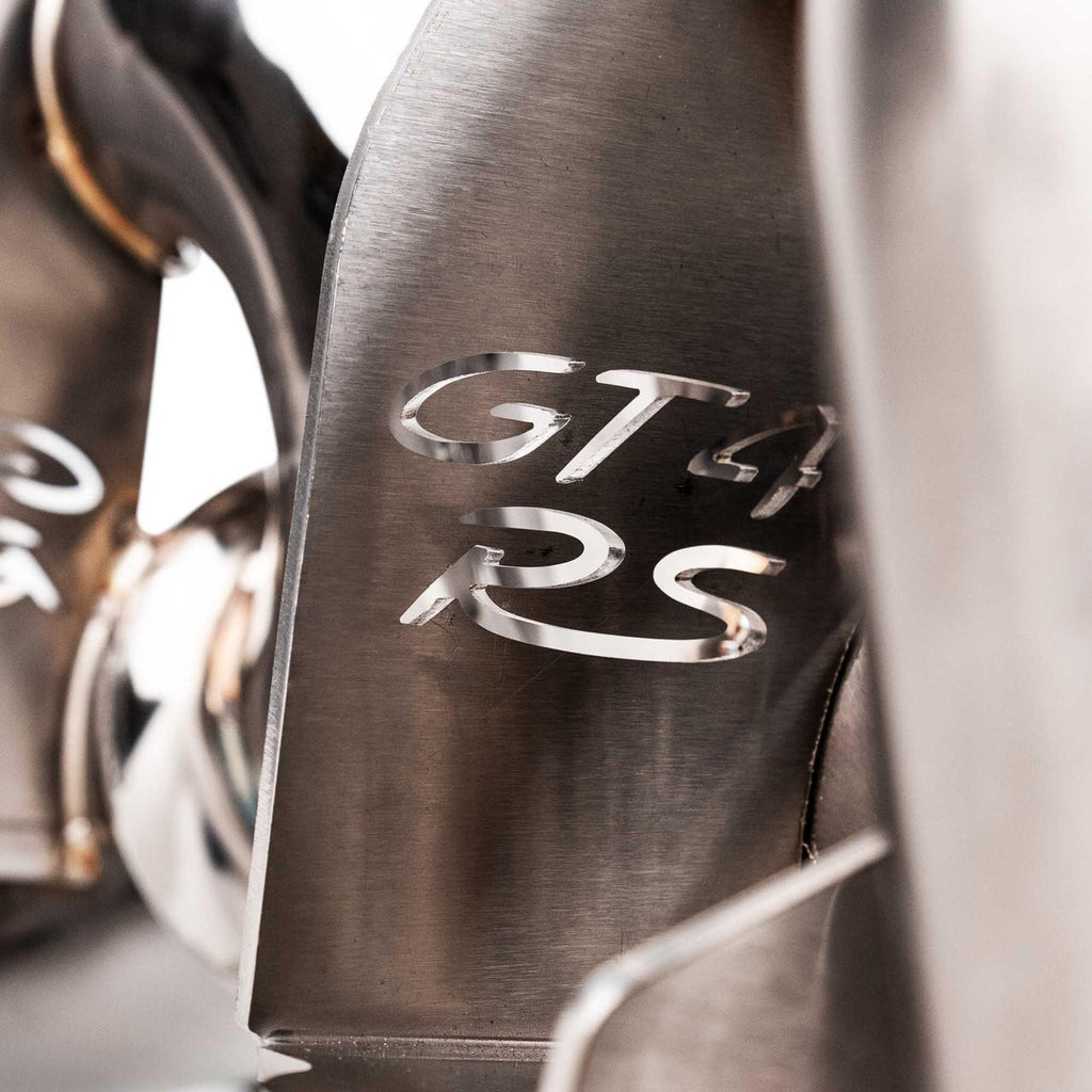 Fabspeed Porsche 718 GT4 RS Titanium Valvetronic X-Pipe Cat-Back Exhaust System