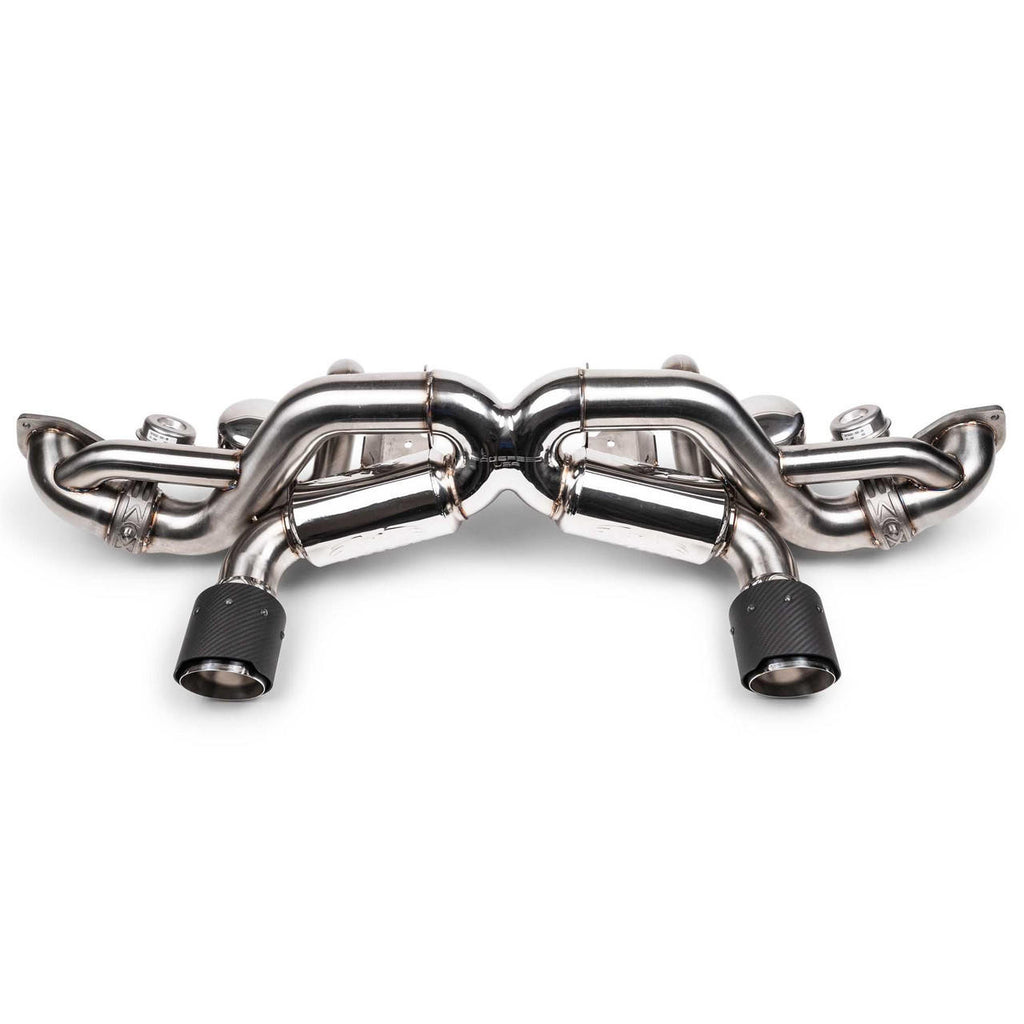 Fabspeed Porsche 718 GT4 RS Valvetronic X-Pipe Cat-Back Exhaust System
