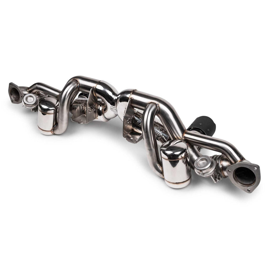Fabspeed Porsche 718 GT4 RS Valvetronic X-Pipe Cat-Back Exhaust System