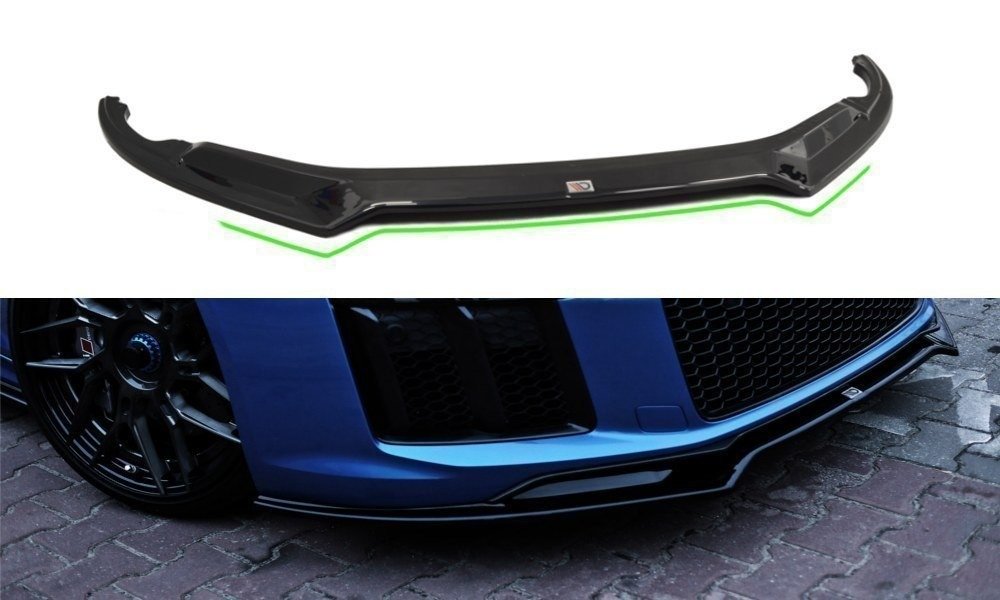 MAXTON DESIGN FRONT SPLITTER V.2 AUDI R8 MK.2