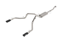 Load image into Gallery viewer, aFe 21-26 Ford F150 Tremor Gemini XV 3IN 304SS Cat-Back Exhaust Dual Rear Exit w/Black Tips