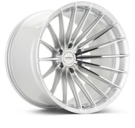 Vossen HFX-4 22x10.5 - 5x114.3 - ET32 - Deep Face - 73.1 - Silver Polished Wheel