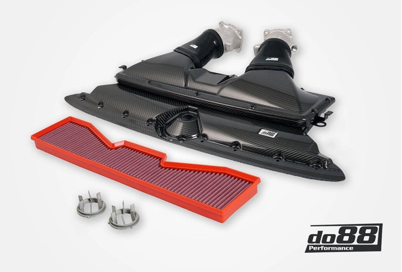 do88 2020+ Audi RS6/RS7 4.0T V8 (C8) Carbon Fiber Intake System + OE Air Straighteners