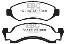 Load image into Gallery viewer, EBC 1974 AMC Ambassador 5.0L Ultimax2 Front Brake Pads