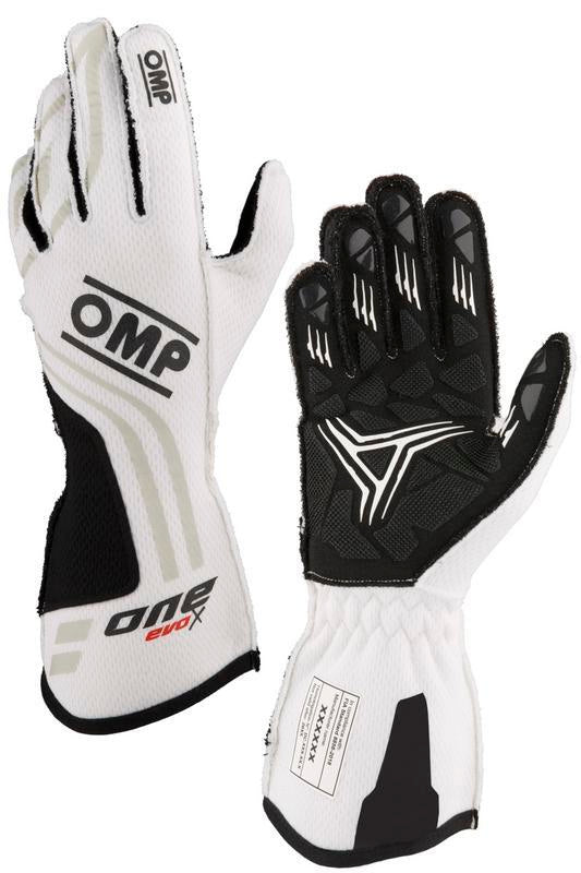 OMP ONE EVO-X MY24 GLOVES FIA 8856-2018 FLUO YELLOW SZ L