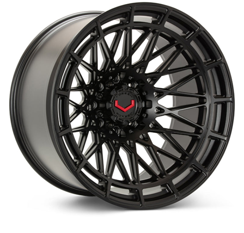 Vossen LCX-03 24x12 - 8x180 - ET44 - Deep - 124.3 - Satin Black Wheel