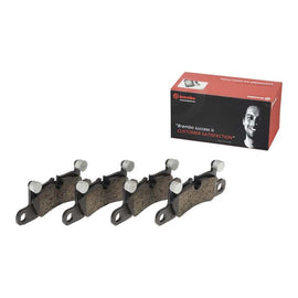 Brembo OE 2023 Porsche 718 Boxter Rear Premium Low Metallic Brake Pads