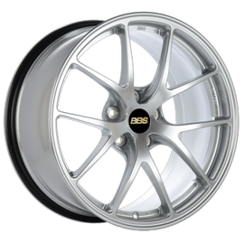BBS RI-A 18x9.5 5x120 ET27 Diamond Silver Wheel 82mm PFS/Clip Required
