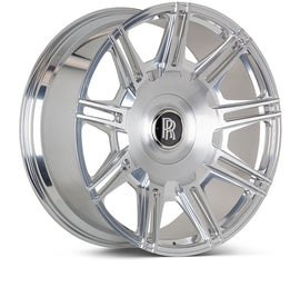 Vossen x Novitec SP2 24x10 5x112 BP ET25 Brushed Gloss Clear Rolls-Royce Cullinan/Phantom FR Wheel