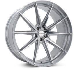 Vossen HFX-2 22x10.5 / 5x120 / ET38 / Deep Face / 72.56 - Silver Polished Wheel