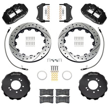 Load image into Gallery viewer, Wilwood 95-98 Nissan Skyline Superlite 6R Front BBK w/ 12.88in D/S Rotors &amp; Flexlines - Black