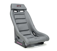 Load image into Gallery viewer, NRG GT Retro Bucket Seat -Gunmetal PVC Leather Gunmetal Stitching Multicolor Fiberglass Back Glitter