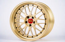 Load image into Gallery viewer, BBS LM 19x10 5x114.3 ET22 F1 Championship Edition Gold Wheel