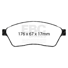 Load image into Gallery viewer, EBC 10-11 Cadillac SRX 2.8 Turbo Greenstuff Front Brake Pads