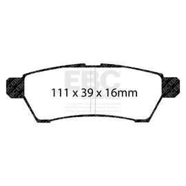EBC 05+ Nissan Frontier 2.5 2WD Ultimax2 Rear Brake Pads