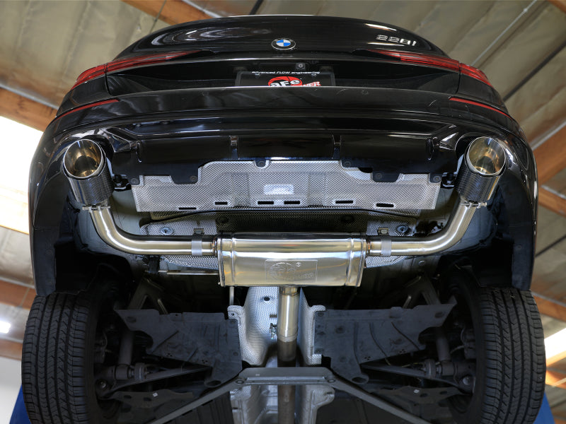 aFe MACHForce XP Exhausts Axle-Back 21-24 BMW 228i 2.0T (SS w/ Carbon Tips)