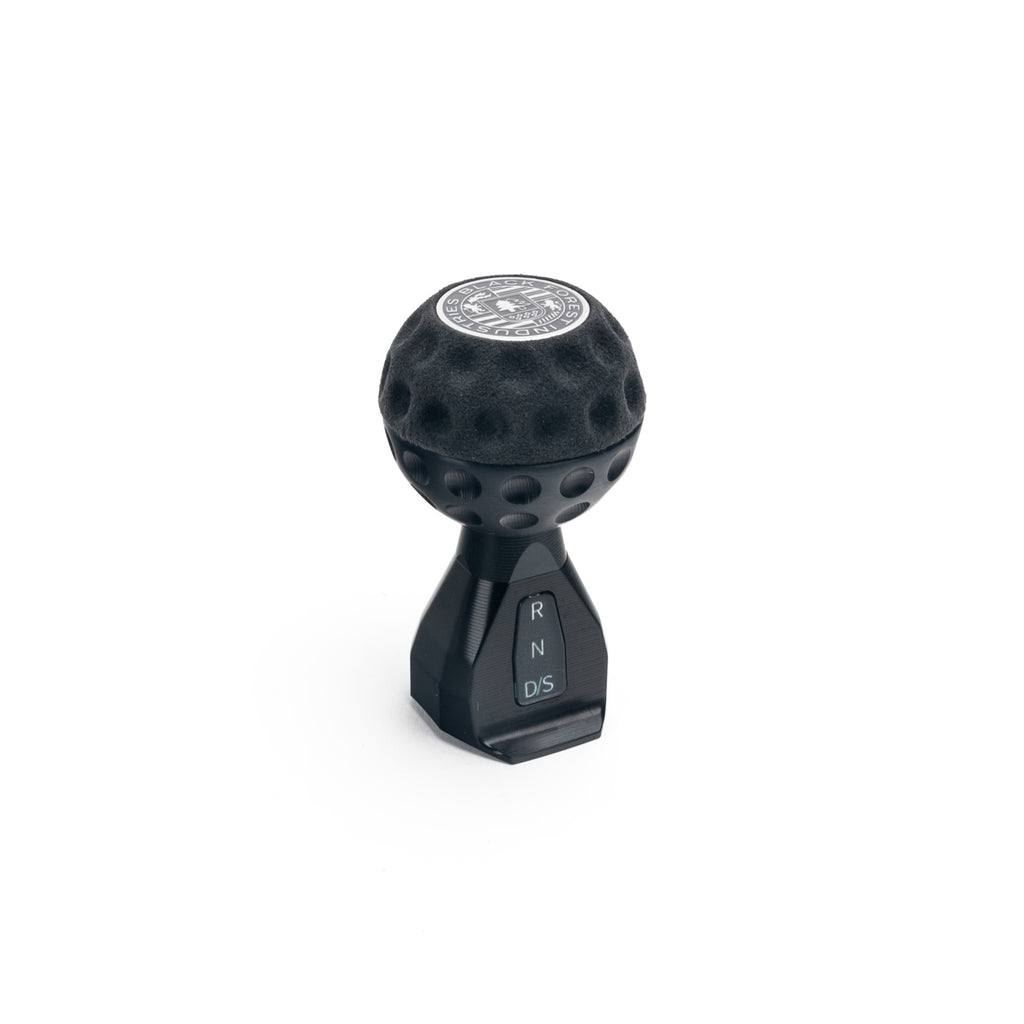 BFI Mk8 DSG Black Anodized GSB Shift Knob - Alcantara