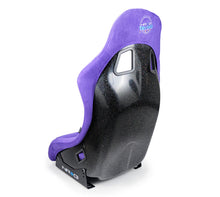 Load image into Gallery viewer, NRG FRP Bucket Seat PRISMA Edition w/ Pearlized Back Purple Alcantara - Medium