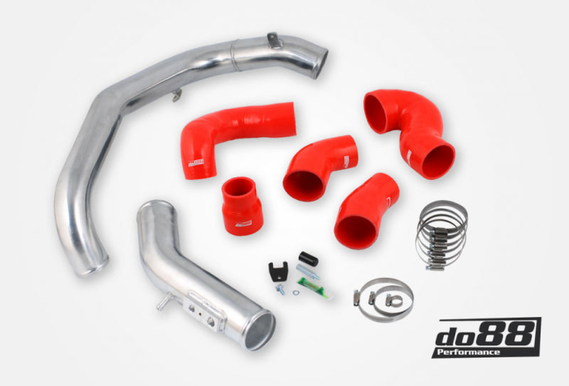 do88 Volvo S60/V70n Turbo Pressure Pipes Red Hoses 00-02 No BOV