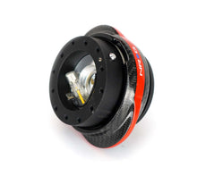 Load image into Gallery viewer, NRG Quick Release Gen 2.2 - Black Body / Carbon Fiber Red Ring