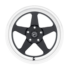 Load image into Gallery viewer, Forgestar D5 Drag 18x5 / 5x120.65 BS / ET-10 / 2.6 Gloss BLK / Diamond Lip 78.1 Bore