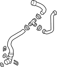 Load image into Gallery viewer, Genuine Audi Radiator Hose - B9 A4, A5, Allroad 2.0T