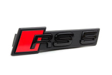 Load image into Gallery viewer, Genuine Audi B9 RS5 Black Optics Package Front Grill Badge