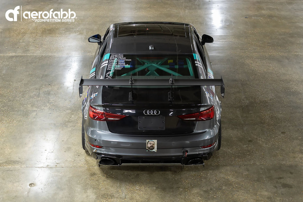 aerofabb Comp Series Rear Wing Kit - Audi 8V A3, S3, RS3