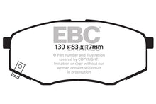 Load image into Gallery viewer, EBC 10-15 Hyundai Tucson 2.0 FWD Greenstuff Front Brake Pads