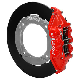 Wilwood 2020+ Polaris RZR Pro UTV6 Rear Kit 11.25in - Red Calipers/Blank Rotors