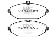 Load image into Gallery viewer, EBC 15+ Mercedes-Benz C300 (W205) 2.0 Turbo Greenstuff Front Brake Pads