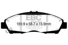 Load image into Gallery viewer, EBC 2017+ GMC Acadia (2nd Gen) 2.5L Greenstuff Front Brake Pads