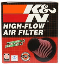 Load image into Gallery viewer, K&amp;N Universal Air Filter - Round Straight 4in Flange ID x 7in OD x 6in Height