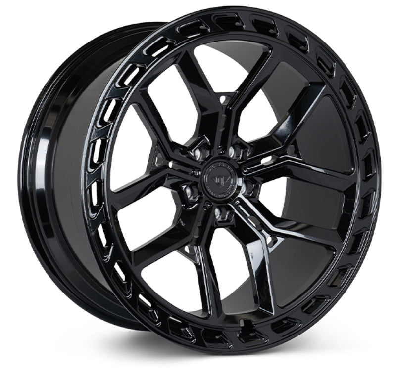 Vossen X Urban Forged UVX - 22x10.5 - ET26 - 5x120 - 72.6 - GB - Gloss Black - Defender Front
