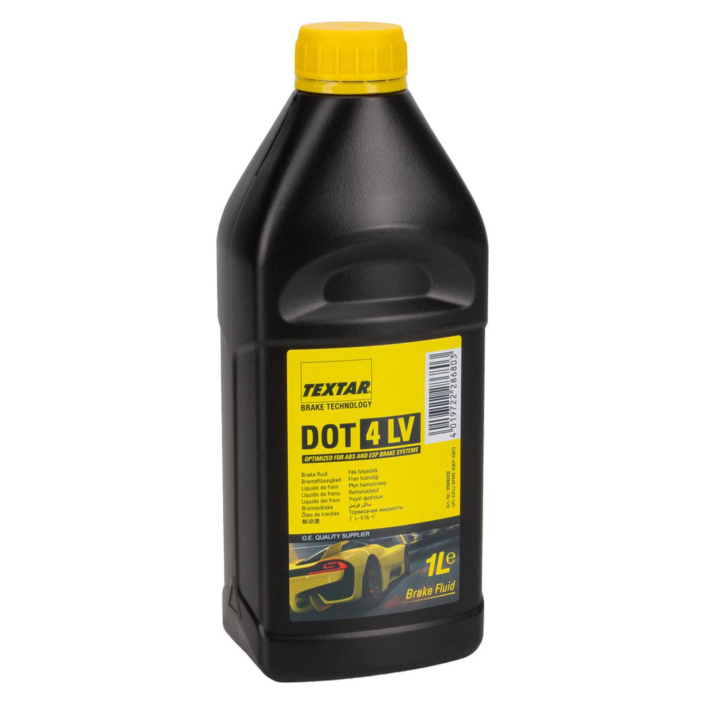 Textar Braking Racing Textar DOT 4 LV Brake Fluid - 1 Liter Bottle – New German Performance