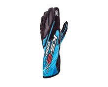 Load image into Gallery viewer, OMP KS-2 Art Gloves Black/Cyan - Size S