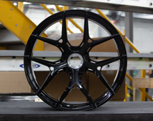 Load image into Gallery viewer, Vossen Forged S21-01 - 21X12 - ET58 - Centerlock - Gloss Black Wheel - 992 Turbo S Fitment (Rear)