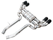 Load image into Gallery viewer, AWE Tuning 20-25 BMW X3 M/M Comp (F97) AWD SwitchPath Axle-back Exhaust - Diamond Black Tips