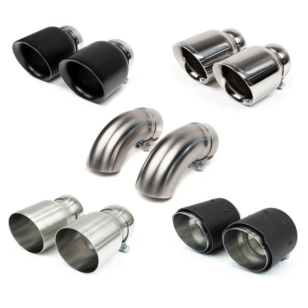 Fabspeed Porsche 718 GT4 RS Titanium Valvetronic X-Pipe Cat-Back Exhaust System