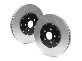 NEUSPEED 2-Piece Floating Brake Rotors | Front 357mm Slotted • MQBe Golf R Mk8, S3 8Y